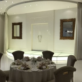 カーテン入場