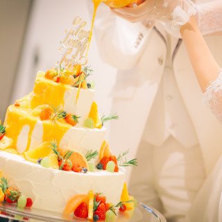 カラードリップケーキ