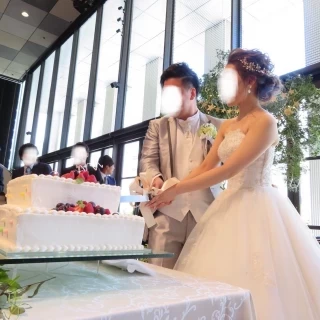 ケーキ入刀