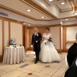 披露宴会場ドア側