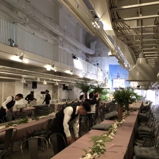 大きい方の会場。