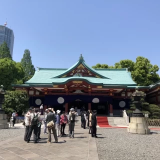 日枝神社の社殿