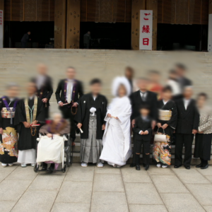 挙式後家族写真|506232さんの成田山新勝寺の写真(721071)