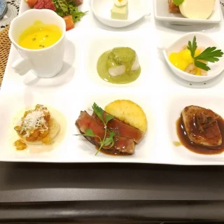 試食用の料理です！ワンプレート。