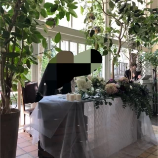 緑いっぱいナチュラルな装飾