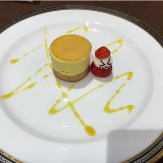 フェアの特典で試食したデザートです。