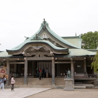 挙式会場である豊国神社