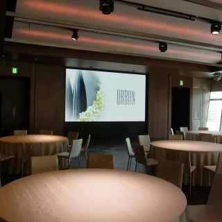 コーディネート前の披露宴会場