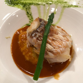 パリパリの鱗が美味しい好評だった魚