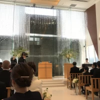 牧師入場前