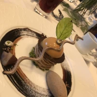 デザートのモンブラン