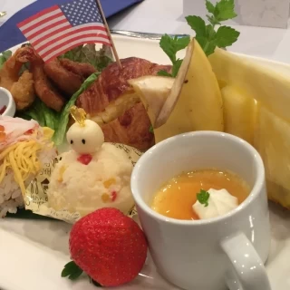 子ども用のプレート料理！