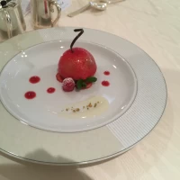 甘酸っぱいデザート。