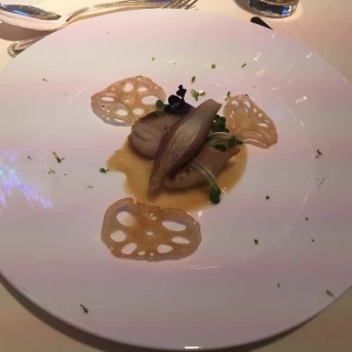 メインのお魚料理
