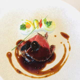メイン料理、お肉
