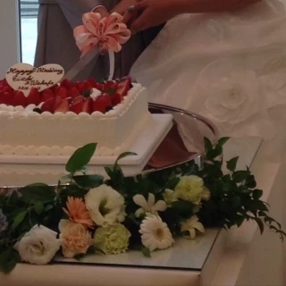 ふるーついっぱいのケーキ、美味しかったです