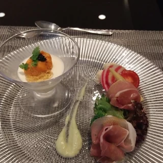 前菜。どれも美味しかった！