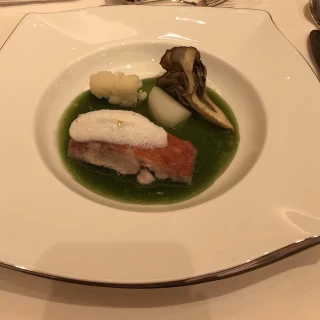 金目鯛とソースがよく合い美味しかったです。