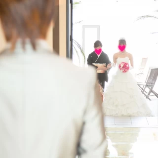 人前式！新婦入場！