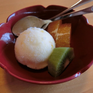 デザート(アイスクリーム)|507910さんの岐阜護国神社 せいらん会館の写真(653790)