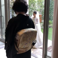 新婦入場（カーテン全開）