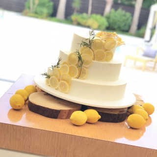 夏にぴったりのレモンケーキ