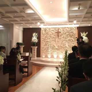 豪華なチャペル