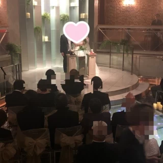 挙式会場での人前式の様子