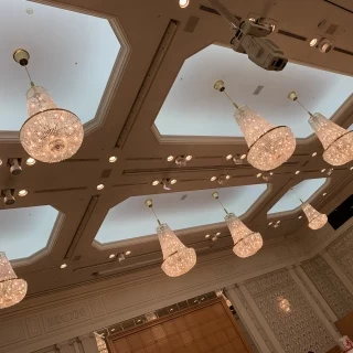 ライト一つ一つも高級感がありました。