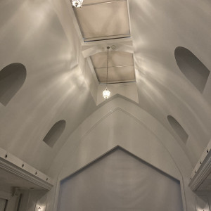 天井が高いです。|508540さんのローズガーデン／ロイヤルグレース大聖堂の写真(1797466)