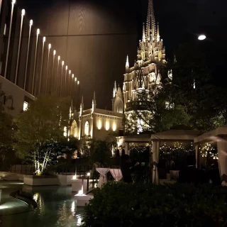 チャペルの夜景