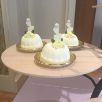 シンデレラのようなケーキ