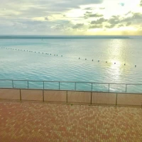 チャペルから見える海です