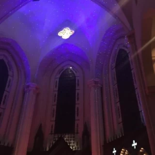 式でのプラネタリウム演出