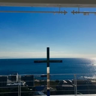 チャペルから見える海の景色