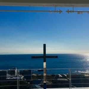 チャペルから見える海の景色|509091さんのオーシャンズクラブ葉山の写真(660435)