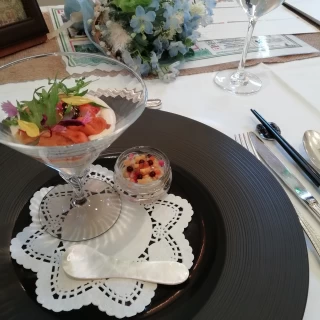 試食で頂いた料理です。