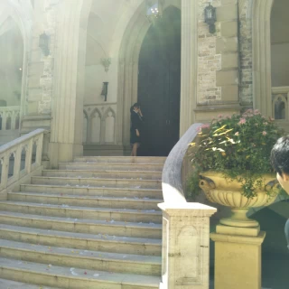 挙式場前の入り口です。