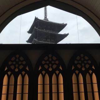 この目の前に五重塔が気に入りました