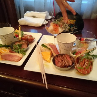 新郎新婦のワンプレート