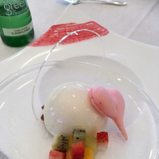 試食の料理