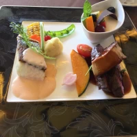 試食の料理です