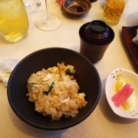 鯛の塩釜開きもサービスでついてきます