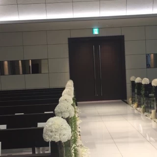 ちょうど良い長さのバージンロード