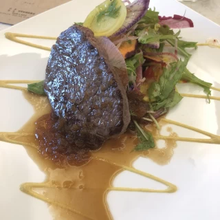 飛騨牛熟成いちぼ肉のグリル