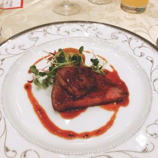 お肉料理。豊後牛を使用しています。