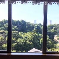 少人数用のマホガニールーム 見晴らしその1