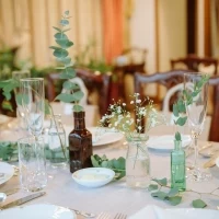 ユーカリのブーケだったのでユーカリ中心に