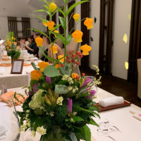 テーブル装花です。
