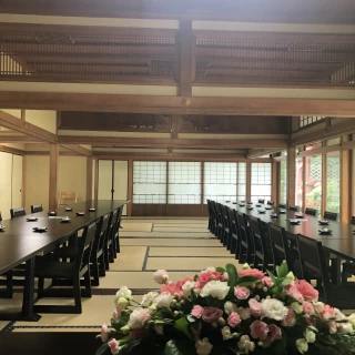 披露宴開始前の会場